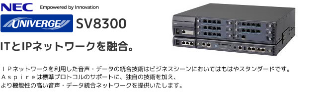 UNIVERGE SV8300・大規模オフィス